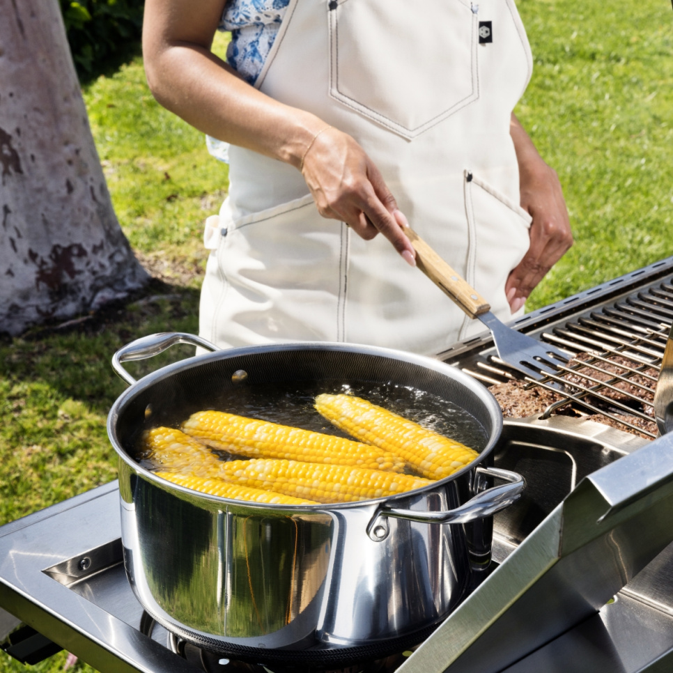 Kattila lasikannella, tarttumaton, 9,5 L - Hexclad