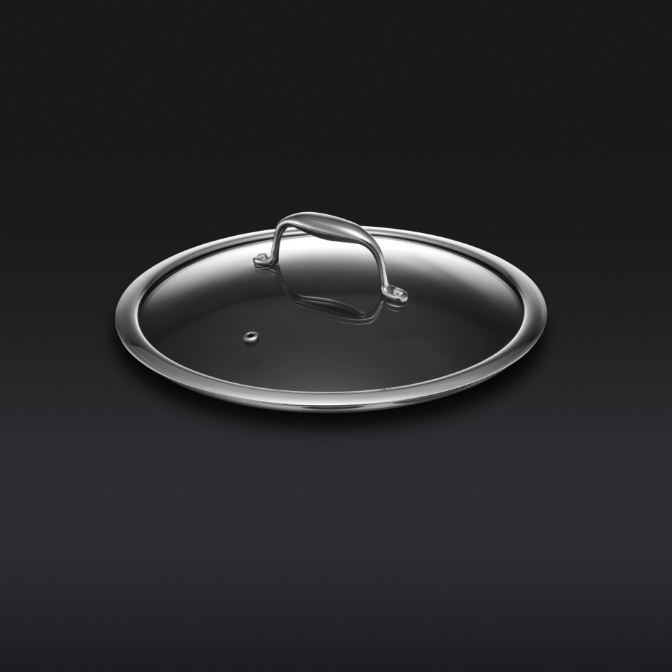 Lasikansi, 26 cm - Hexclad ryhmässä Ruoanlaitto / Paistoastiat / Lisätarvikkeet & kannet @ KitchenLab (2262-33387)