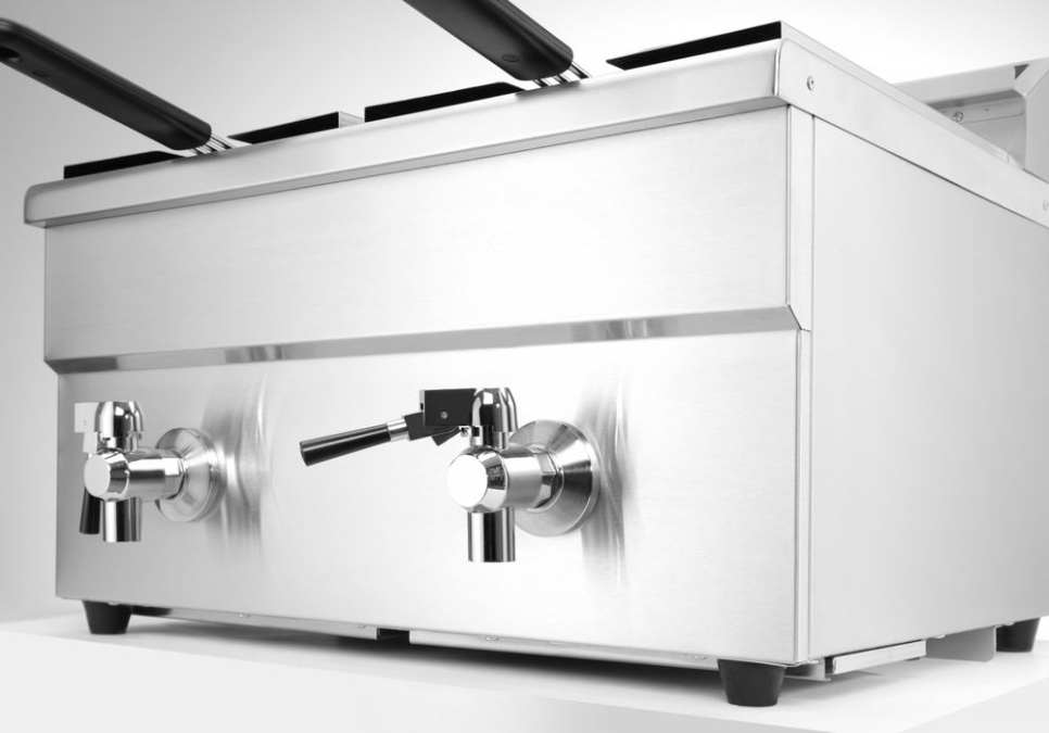 Induktiofriteerauskone 2 x 8 L, Profi Line - Hendi