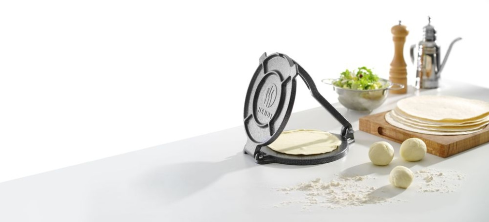 Tortillapuristin valuraudasta, 20 cm - Hendi
