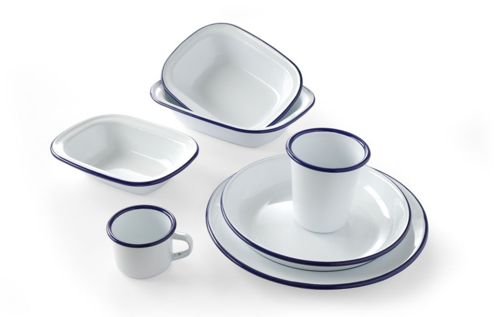 Emalloitu lautanen, 24 cm - Hendi