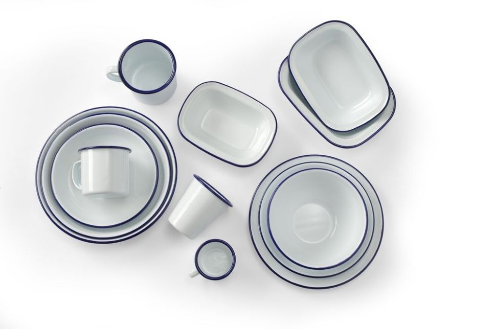 Emalloitu syvä lautanen, 18 cm - Hendi