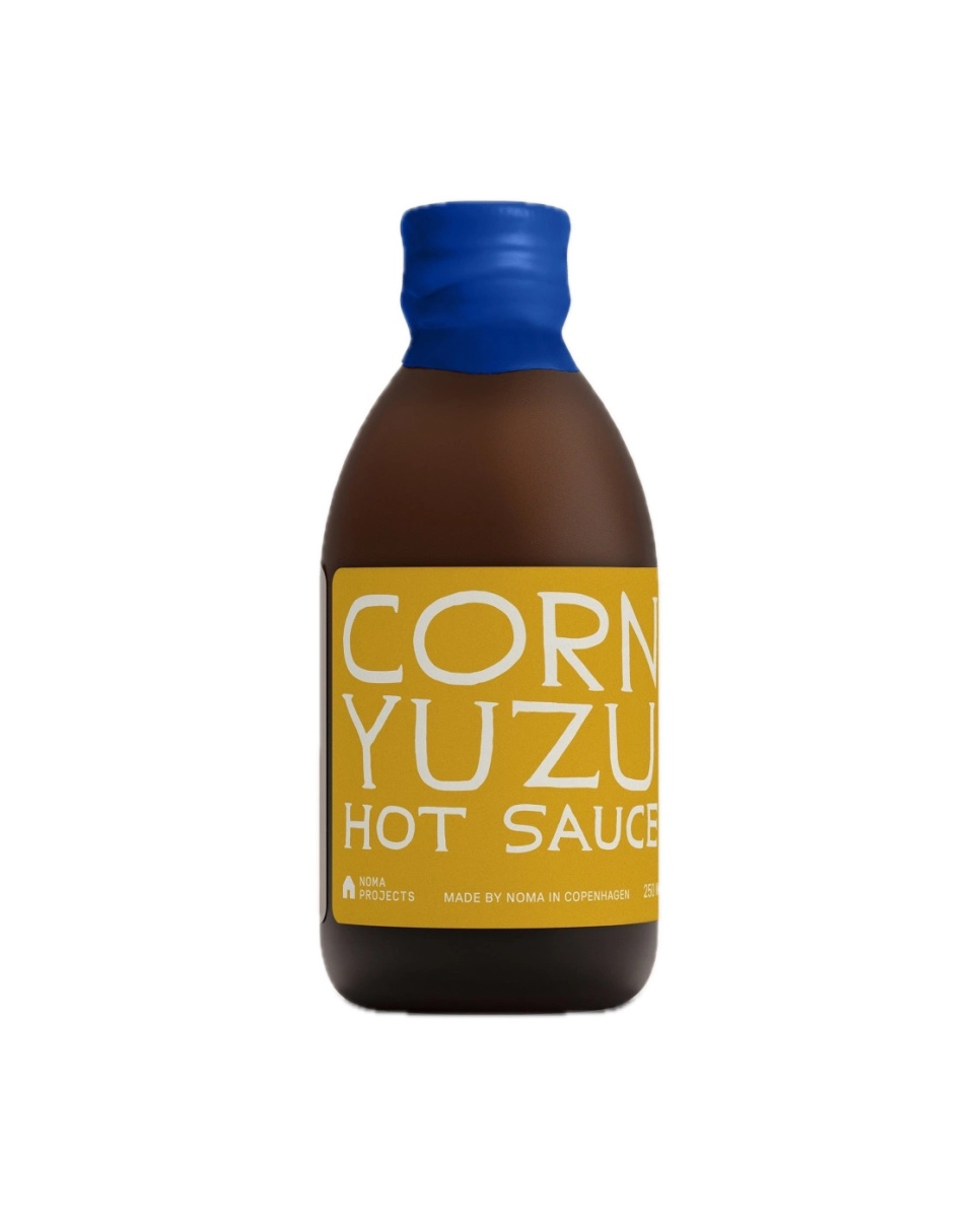 Corn Yuzu Hot Sauce, 250 ml - Noma Projects ryhmässä Ruoanlaitto / Tuontituotteet @ KitchenLab (2297-34887)