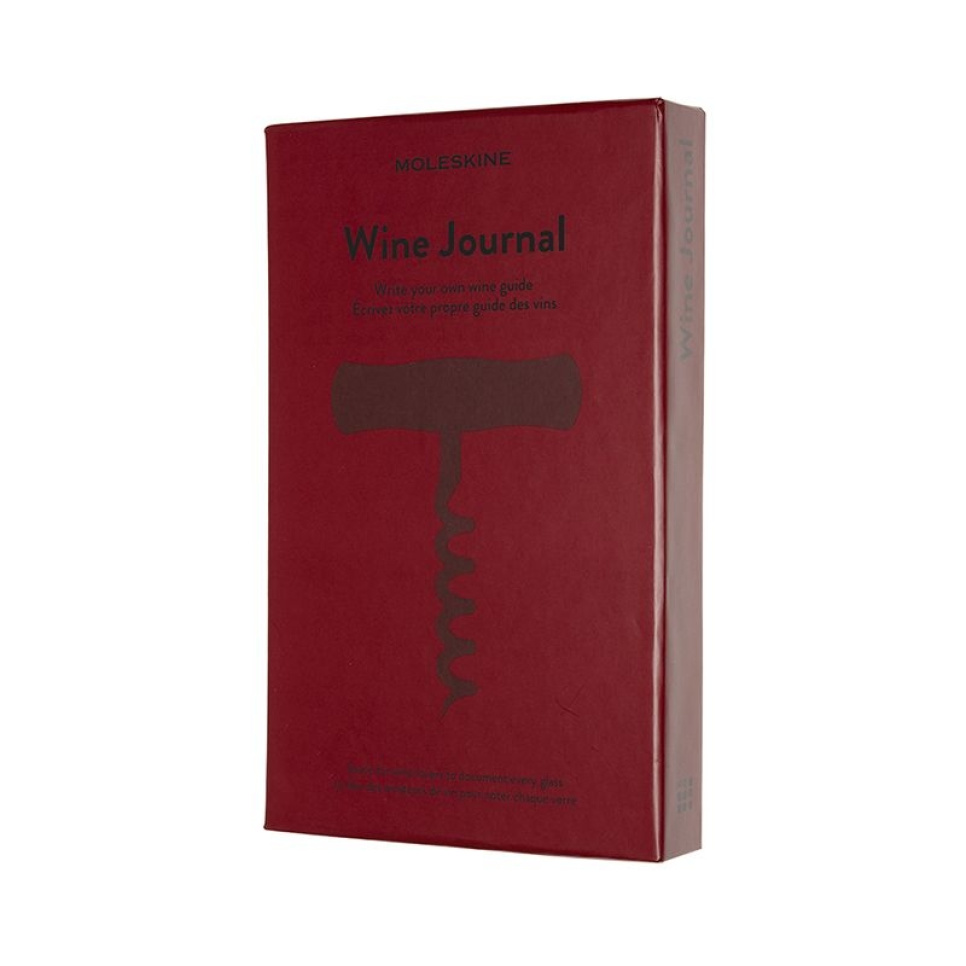 Passion Journal Wine, viinitallennuskirja - Moleskine ryhmässä Ruoanlaitto / Keittokirjat / Muut keittokirjat @ KitchenLab (2303-35661)