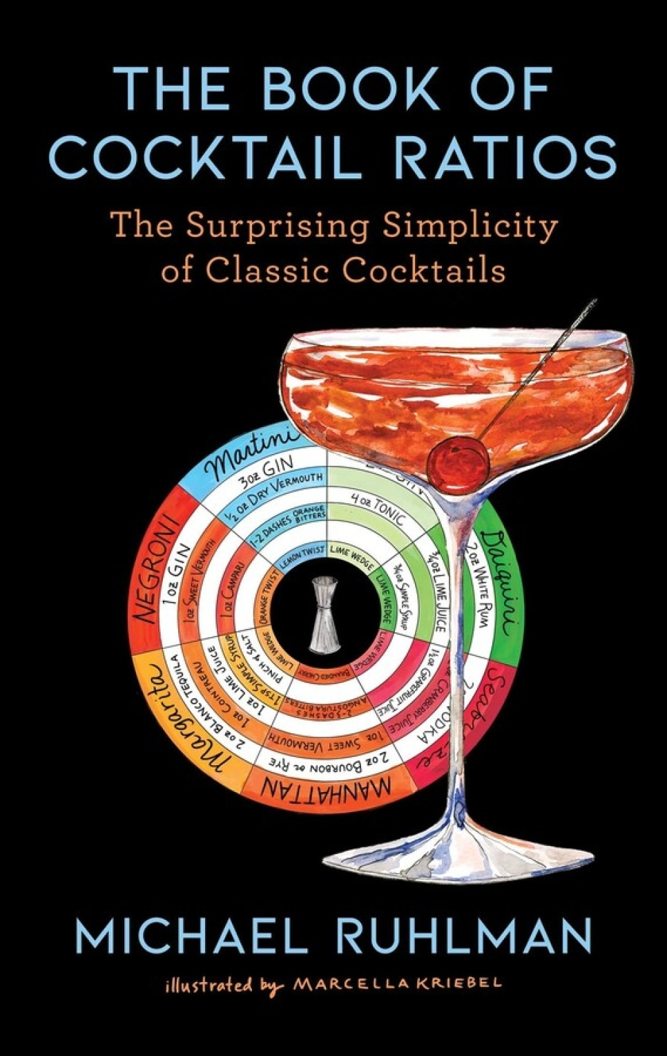The Book of Cocktail Ratios - Michael Ruhlman ryhmässä Ruoanlaitto / Keittokirjat / Drinkit & cocktailit / @ KitchenLab (2304-36060)