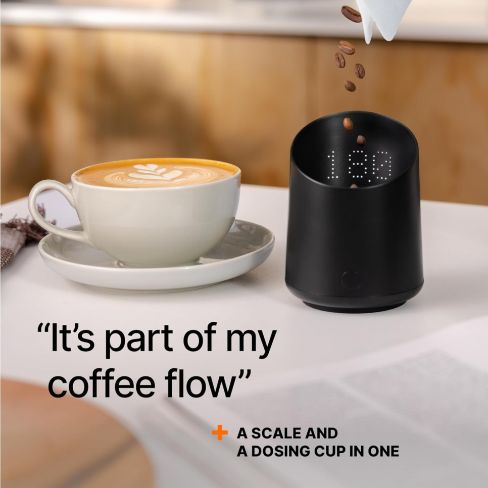 Subminimal SubScale espressovaaka, musta