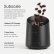 Subminimal SubScale espressovaaka, musta