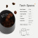 Subminimal SubScale espressovaaka, musta
